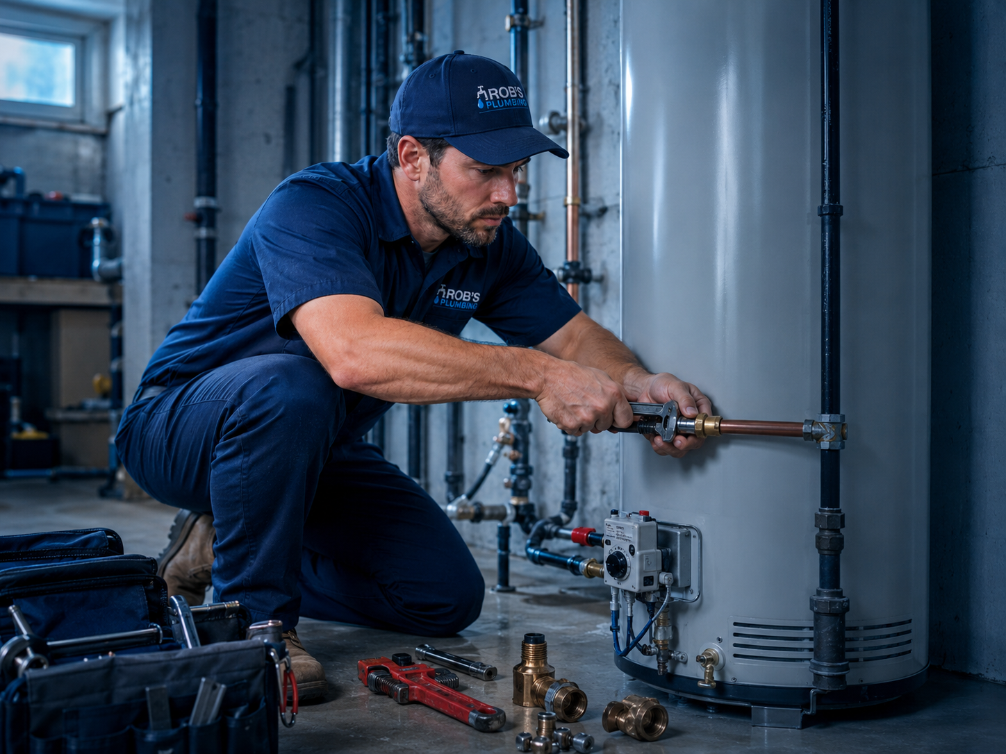 Plumbing work